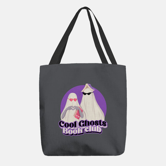 Cool Ghosts Book Club-None-Basic Tote-Bag-Paola Locks