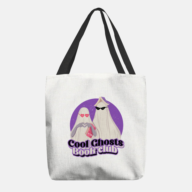 Cool Ghosts Book Club-None-Basic Tote-Bag-Paola Locks