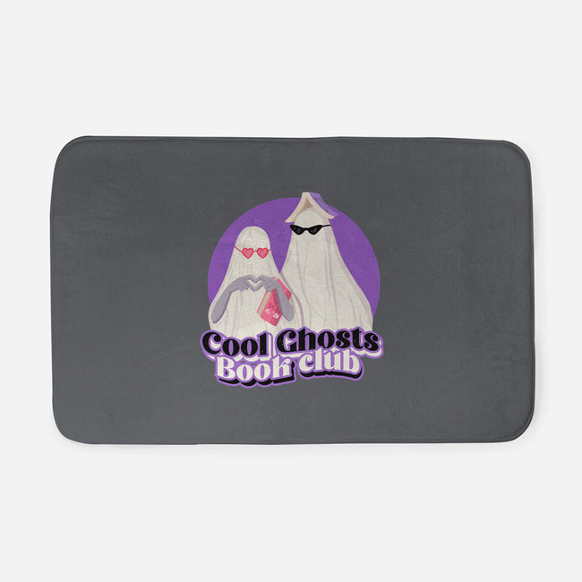 Cool Ghosts Book Club-None-Memory Foam-Bath Mat-Paola Locks