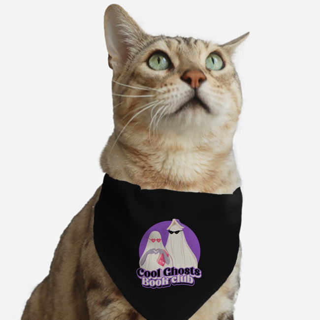 Cool Ghosts Book Club-Cat-Adjustable-Pet Collar-Paola Locks