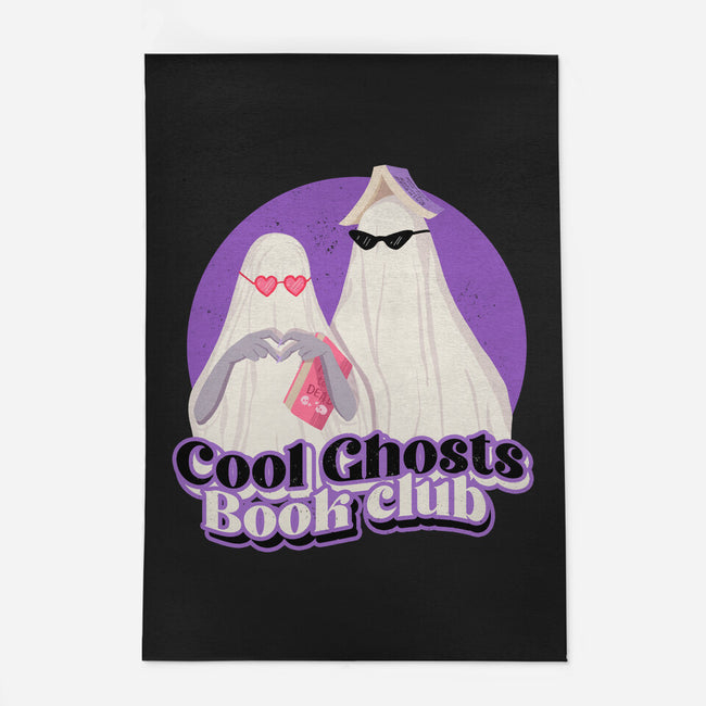 Cool Ghosts Book Club-None-Indoor-Rug-Paola Locks