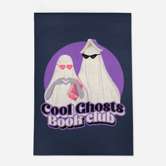 Cool Ghosts Book Club-None-Indoor-Rug-Paola Locks