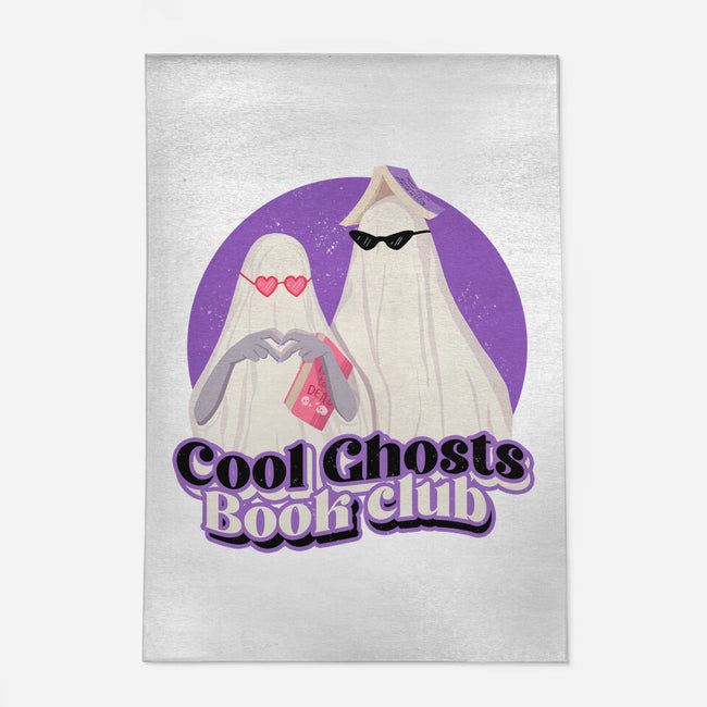 Cool Ghosts Book Club-None-Indoor-Rug-Paola Locks