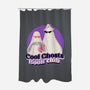 Cool Ghosts Book Club-None-Polyester-Shower Curtain-Paola Locks