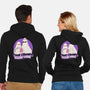 Cool Ghosts Book Club-Unisex-Zip-Up-Sweatshirt-Paola Locks