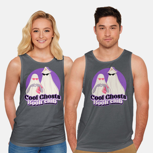 Cool Ghosts Book Club-Unisex-Basic-Tank-Paola Locks