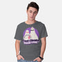 Cool Ghosts Book Club-Mens-Basic-Tee-Paola Locks