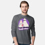 Cool Ghosts Book Club-Mens-Long Sleeved-Tee-Paola Locks