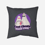 Cool Ghosts Book Club-None-Removable Cover-Throw Pillow-Paola Locks