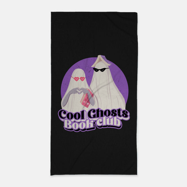 Cool Ghosts Book Club-None-Beach-Towel-Paola Locks