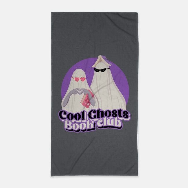 Cool Ghosts Book Club-None-Beach-Towel-Paola Locks