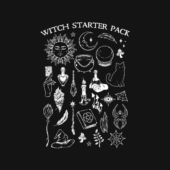 Witch Starter Pack-Unisex-Baseball-Tee-eduely