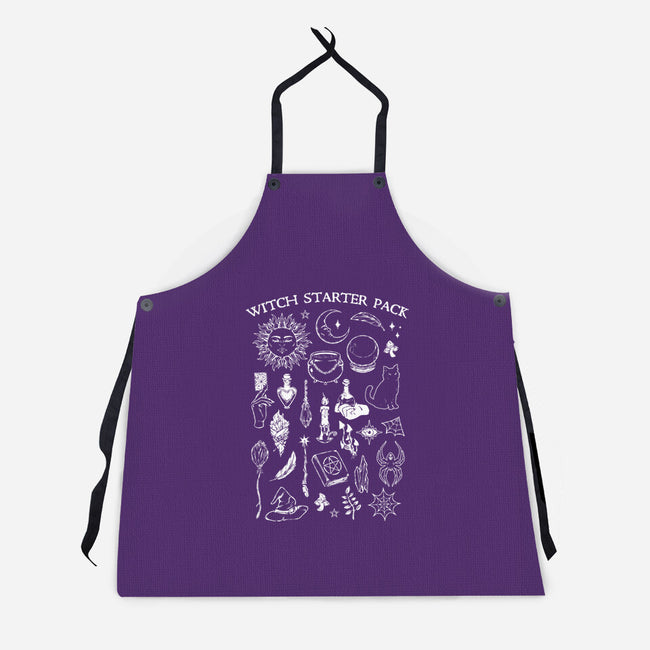 Witch Starter Pack-Unisex-Kitchen-Apron-eduely