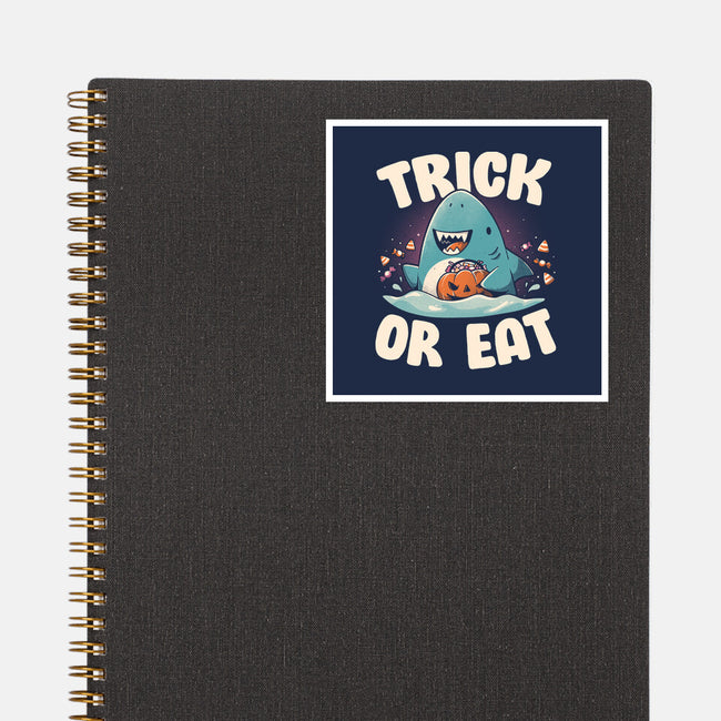 Trick Or Eat-None-Glossy-Sticker-eduely