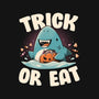 Trick Or Eat-Cat-Basic-Pet Tank-eduely