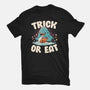 Trick Or Eat-Unisex-Basic-Tee-eduely