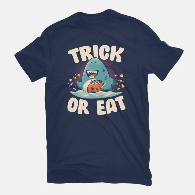 Trick Or Eat-Unisex-Basic-Tee-eduely