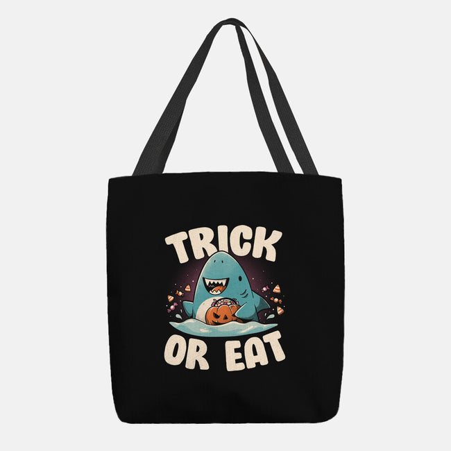 Trick Or Eat-None-Basic Tote-Bag-eduely