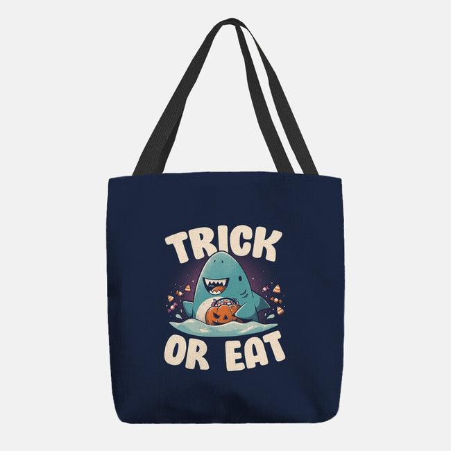 Trick Or Eat-None-Basic Tote-Bag-eduely