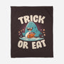 Trick Or Eat-None-Fleece-Blanket-eduely