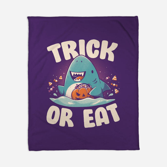 Trick Or Eat-None-Fleece-Blanket-eduely