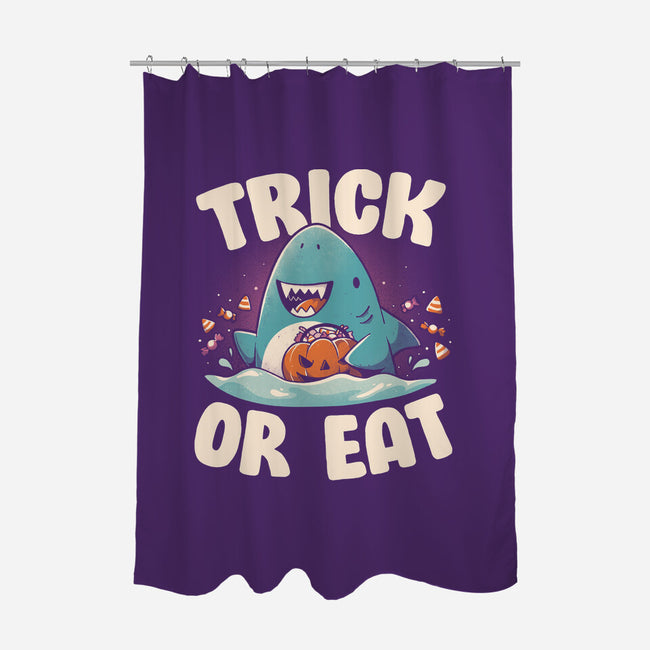 Trick Or Eat-None-Polyester-Shower Curtain-eduely