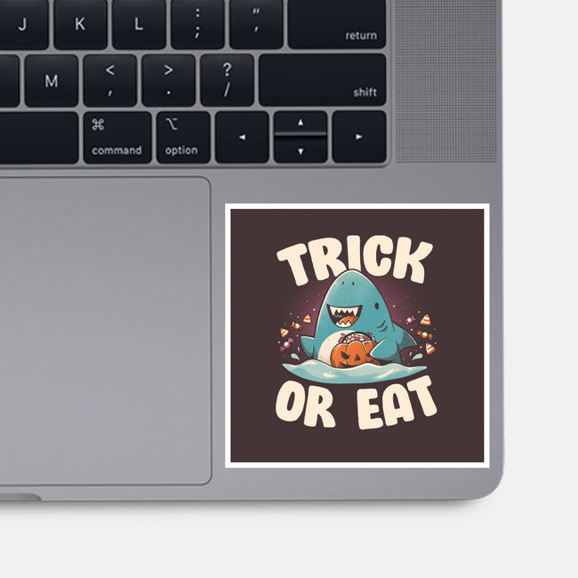 Trick Or Eat-None-Glossy-Sticker-eduely