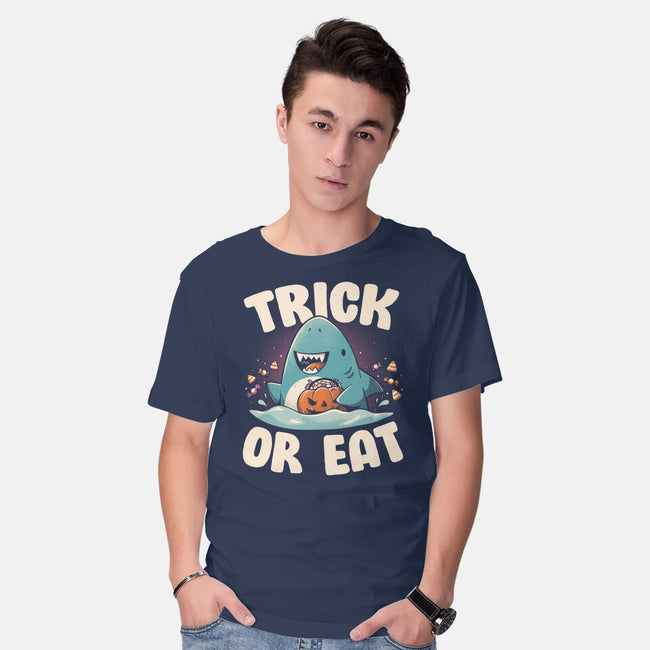 Trick Or Eat-Mens-Basic-Tee-eduely