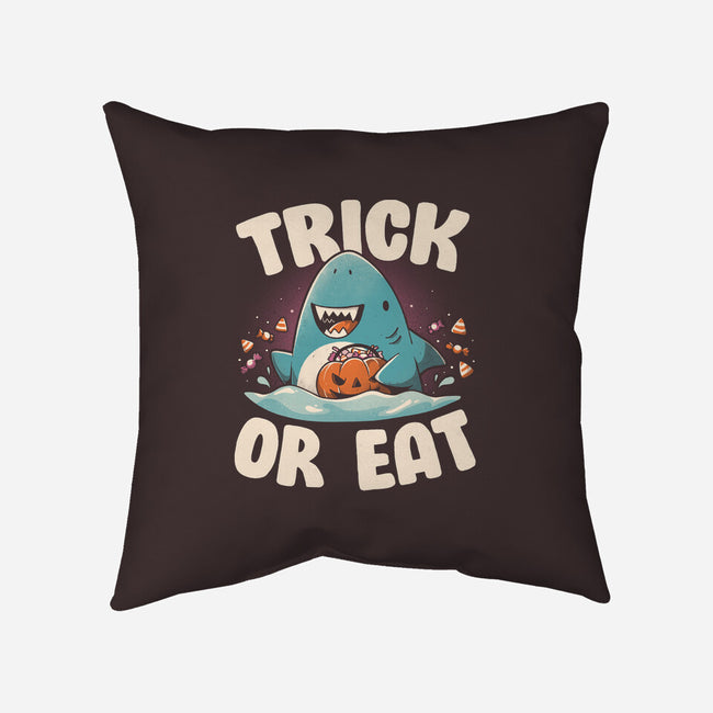 Trick Or Eat-None-Removable Cover-Throw Pillow-eduely