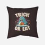 Trick Or Eat-None-Removable Cover-Throw Pillow-eduely