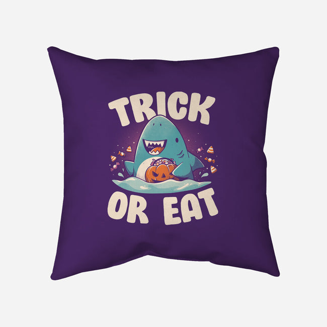 Trick Or Eat-None-Removable Cover-Throw Pillow-eduely