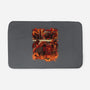 Fire Urban Samurai-None-Memory Foam-Bath Mat-Bruno Mota