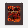 Fire Urban Samurai-None-Matte-Poster-Bruno Mota