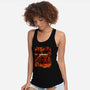 Fire Urban Samurai-Womens-Racerback-Tank-Bruno Mota