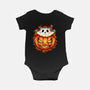 Cat In Pumpkin-Baby-Basic-Onesie-nickzzarto