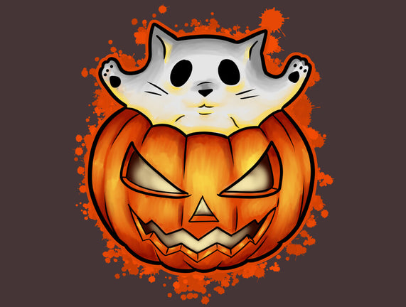 Cat In Pumpkin