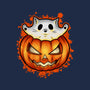 Cat In Pumpkin-Baby-Basic-Tee-nickzzarto