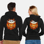 Cat In Pumpkin-Unisex-Zip-Up-Sweatshirt-nickzzarto