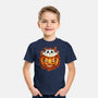 Cat In Pumpkin-Youth-Basic-Tee-nickzzarto