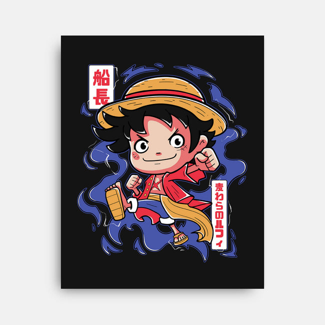 Luffy King Of The Pirates-None-Stretched-Canvas-Ca Mask