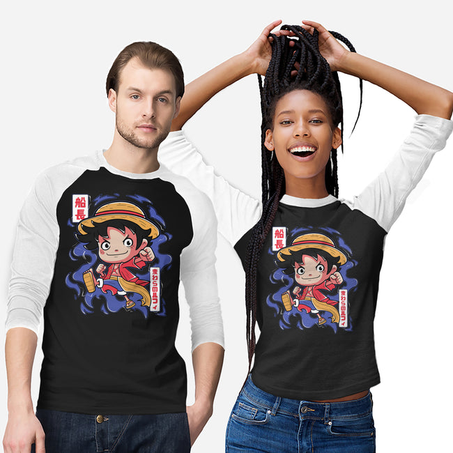 Luffy King Of The Pirates-Unisex-Baseball-Tee-Ca Mask