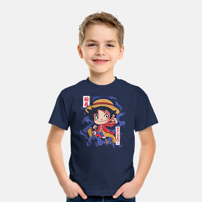 Luffy King Of The Pirates-Youth-Basic-Tee-Ca Mask