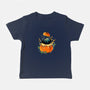 Pumpkin Kitty-Baby-Basic-Tee-Vallina84