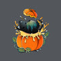 Pumpkin Kitty-None-Matte-Poster-Vallina84