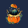 Pumpkin Kitty-None-Glossy-Sticker-Vallina84