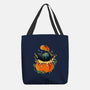 Pumpkin Kitty-None-Basic Tote-Bag-Vallina84