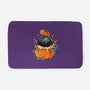 Pumpkin Kitty-None-Memory Foam-Bath Mat-Vallina84