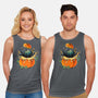 Pumpkin Kitty-Unisex-Basic-Tank-Vallina84