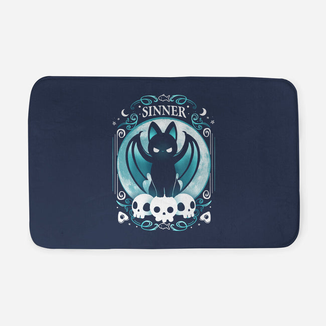 Sinner Cat-None-Memory Foam-Bath Mat-Vallina84