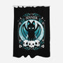 Sinner Cat-None-Polyester-Shower Curtain-Vallina84